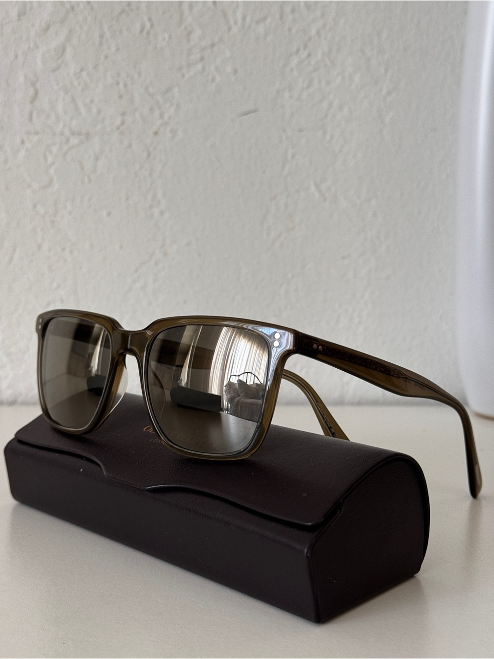 Oliver Peoples Lachman Polarized Sun in Vintage Glass
